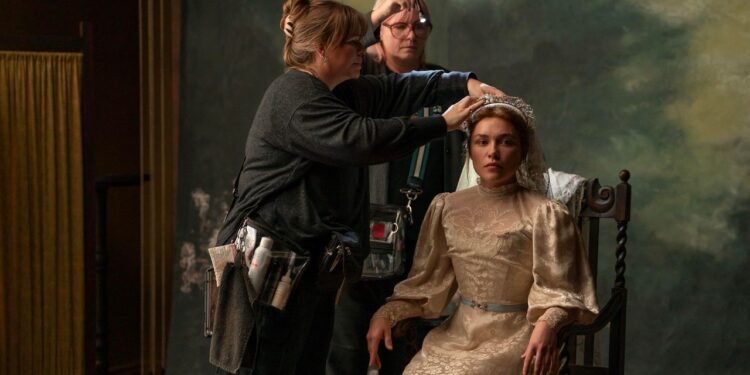 How Hair and Makeup Transform Florence Pugh From Cathy Ames to Kate in "East of Eden"